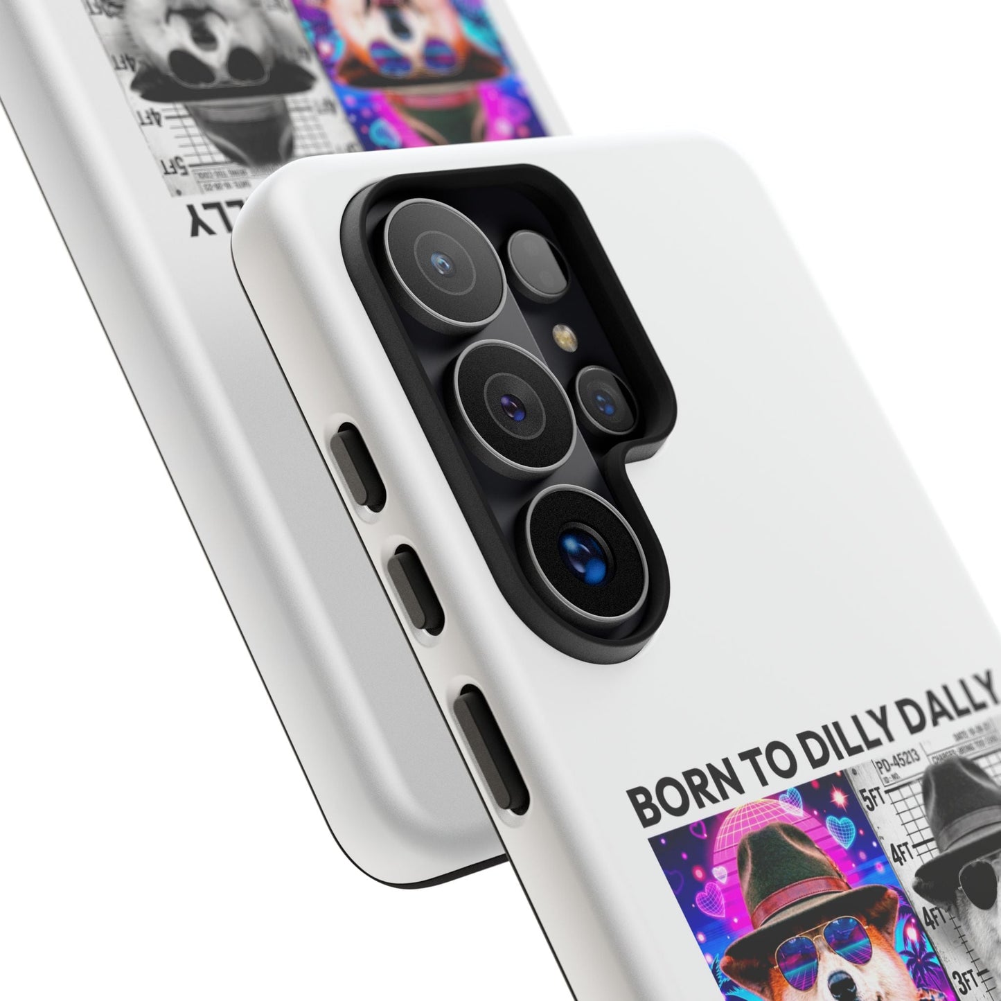 Born to Dilly Dally, Forced to Lock In Phone Case