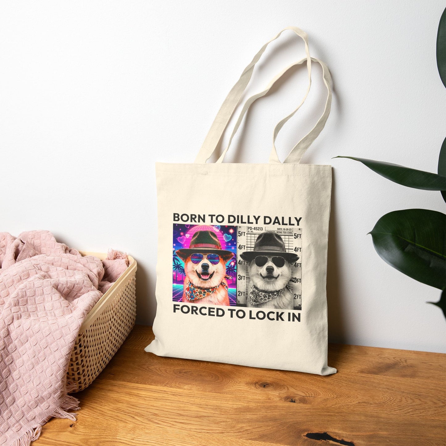 Shiba Inu Duo Tote Bag