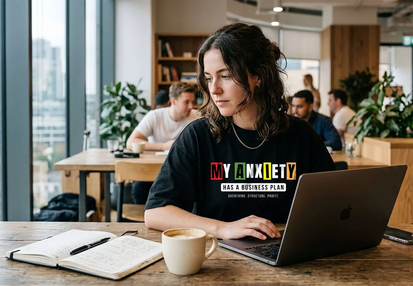 Anxiety Has A Business Plan Tee