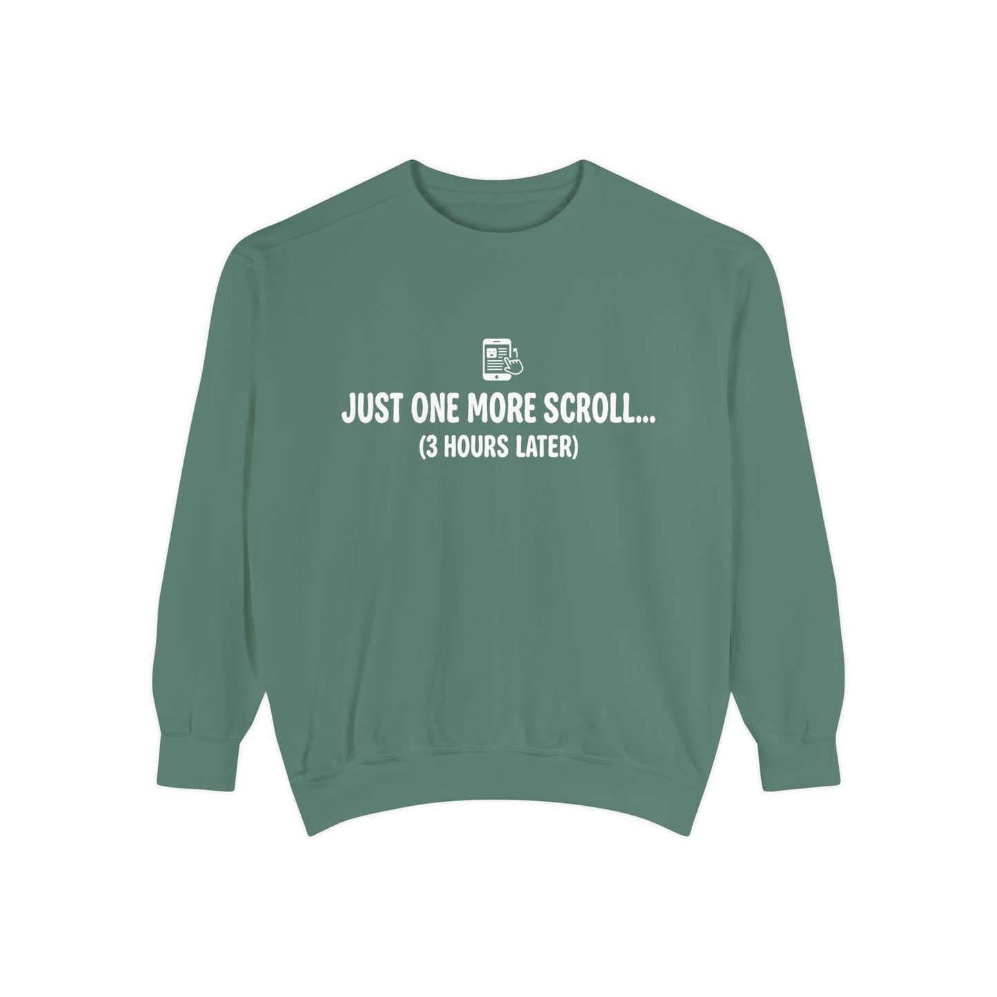 Just One More Scroll Crewneck