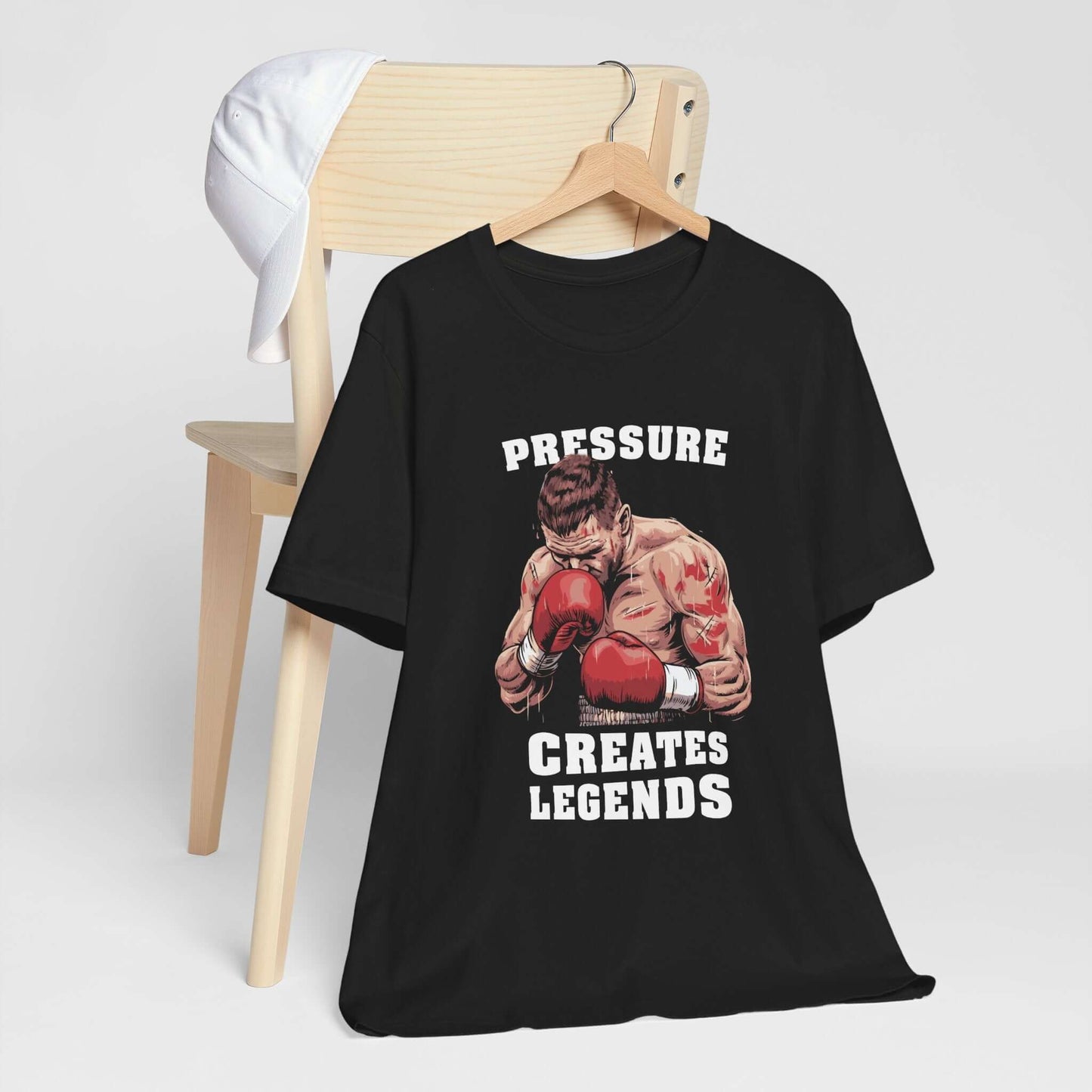 Pressure Creates Legends Boxing Tee